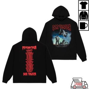 kenny Don Toliver Merch Psycho Tour Cover Hoodie1 kenny Don Toliver Merch Psycho Tour Cover Hoodie1