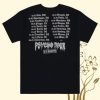 kenny Don Toliver Merch Psycho Tour Lightning Tee