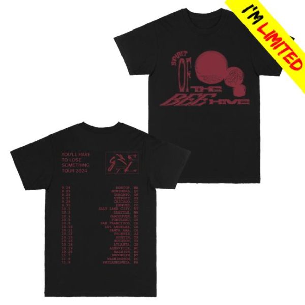 kenny Down Right Merch Spirit Of The Beehive Lose Something Tour Tee1