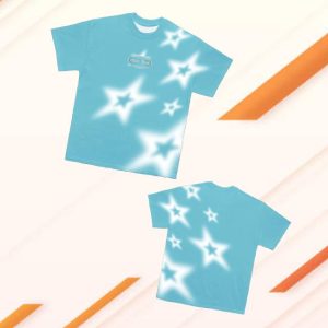 kenny Dua Lipa Merch Star Blue Teeb kenny Dua Lipa Merch Star Blue Teeb