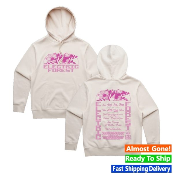 kenny Electric Forest Official Store In Bloom Line Up Hoodiec