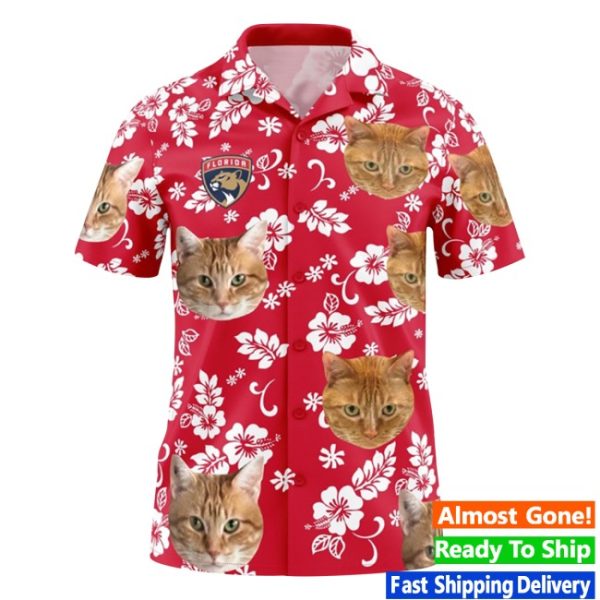 kenny Fla Team Shop Florida Panthers Coachs Cat Hawaiian Shirt