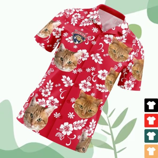 kenny Fla Team Shop Florida Panthers Coachs Cat Hawaiian Shirts