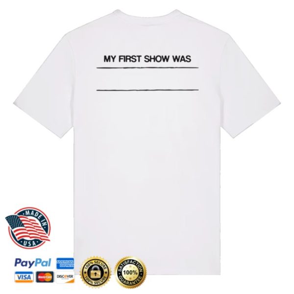 kenny Frank Turner Merch Store Show3000 My First Show Shirts