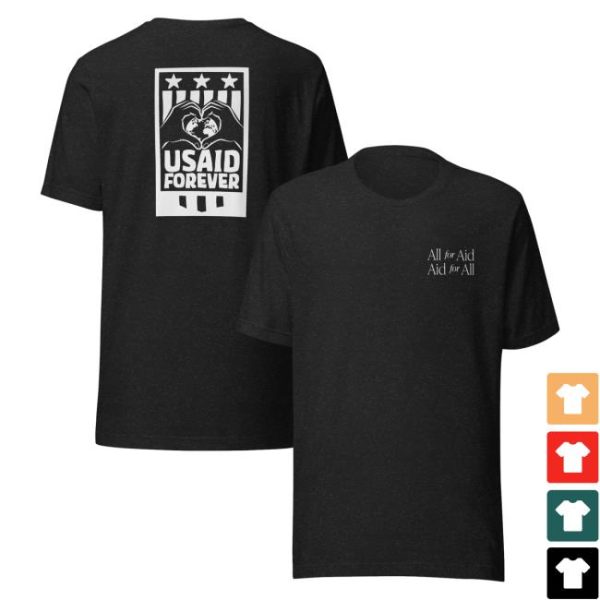 kenny Friends Of Usaid Merch Store All For Aid Aid For All Shirt