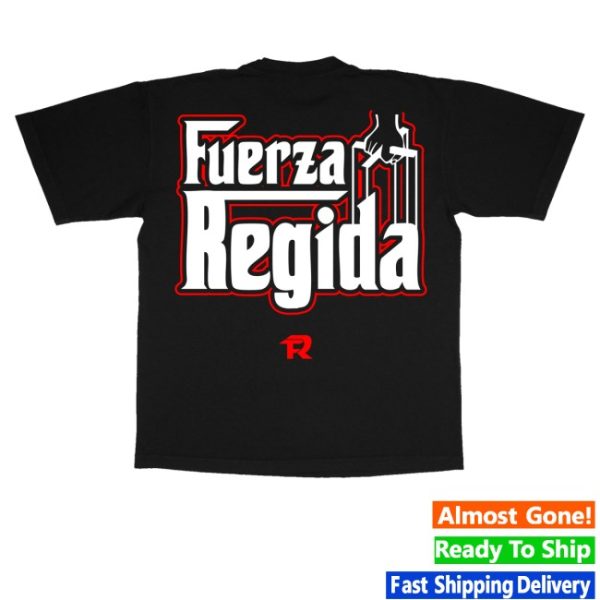kenny Fuerza Regida Shop El Padrino Black Tee