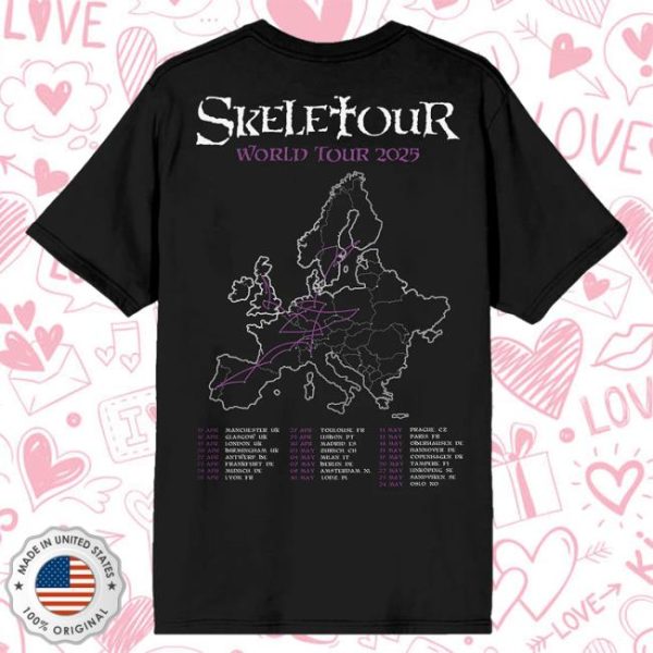 kenny Ghost Merch Skeletour Itin Tee1