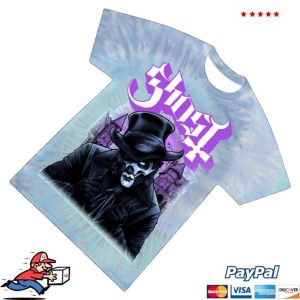 kenny Ghost Merch Skeletour Tie Dye Tee0