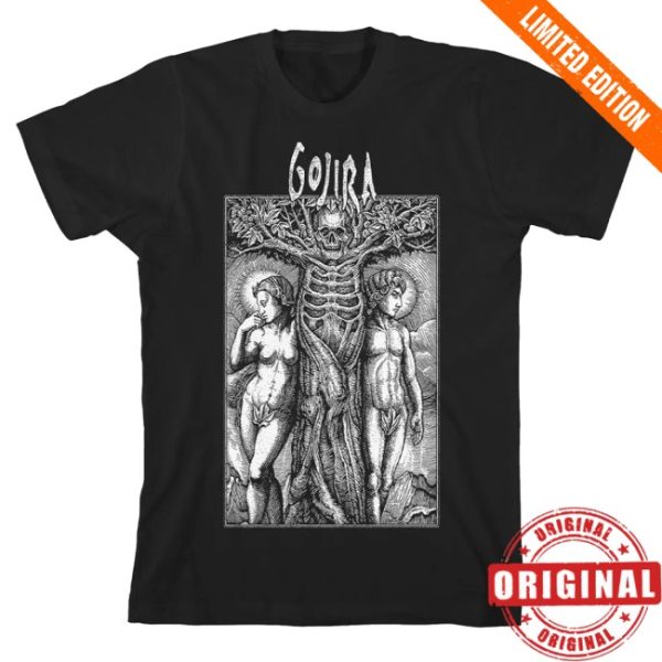 kenny Gojira Merch Tree Skelly Shirt