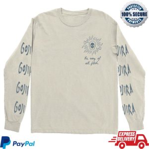 kenny Gojira Merch Twoaf Anniversary Long Sleeve kenny Gojira Merch Twoaf Anniversary Long Sleeve