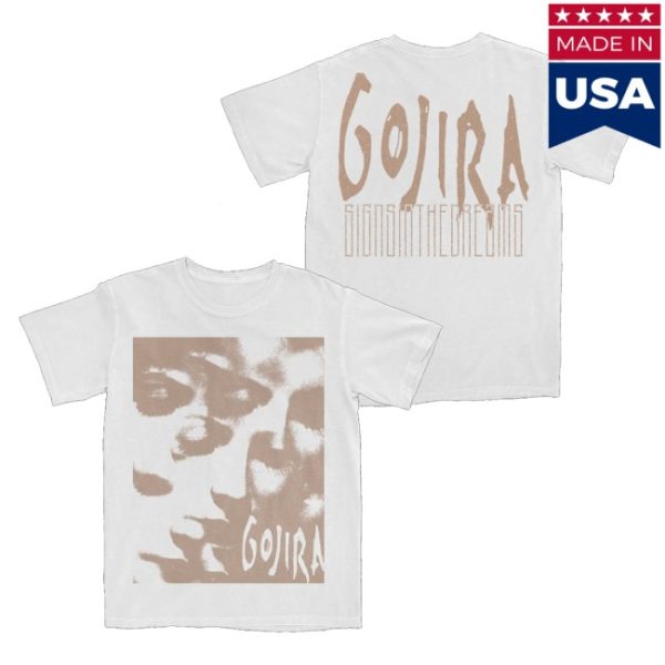 kenny Gojira Merch White Bannon Shirt0