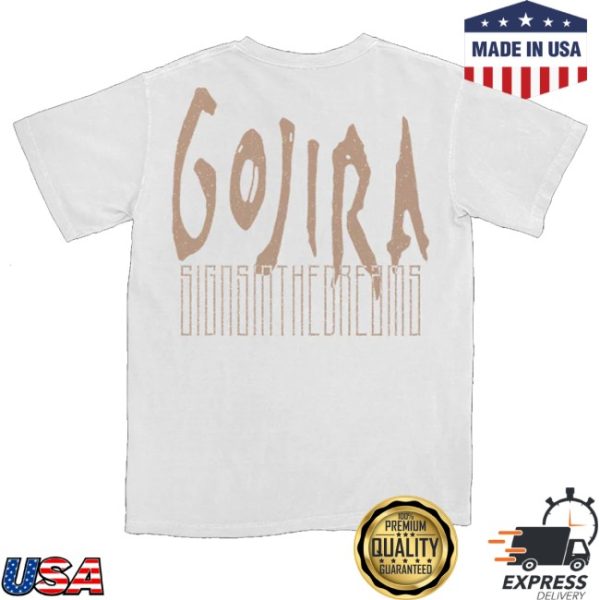 kenny Gojira Merch White Bannon Shirt1