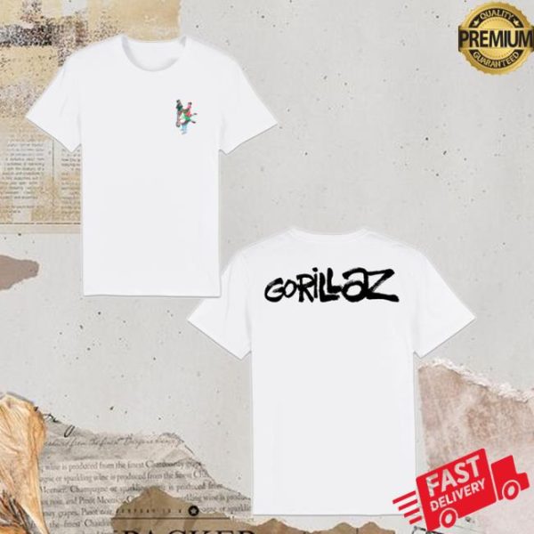 kenny Gorillaz Merch Shadows Shirts