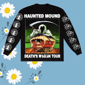 kenny Haunted Mound Merch Store Deaths Wagon Tour Long Sleeve
