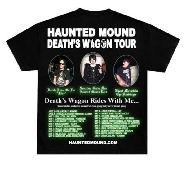 kenny Haunted Mound Merch Store Reaper Photo Tour Shirts