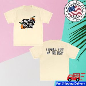 kenny Hiidef Merch Orange Frost Logo T Shirt kenny Hiidef Merch Orange Frost Logo T Shirt