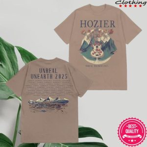 kenny Hozier Merch Unreal Unearth 2025 Guitar Tour Tee1 kenny Hozier Merch Unreal Unearth 2025 Guitar Tour Tee1
