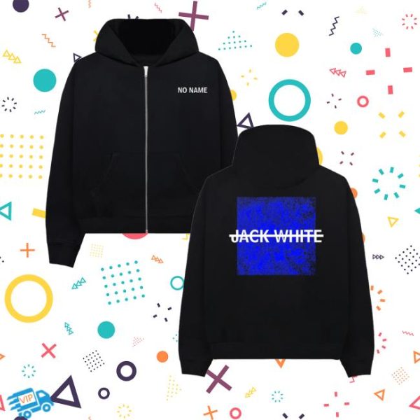 kenny Jack White Official Merch Store No Name Cover Zip Hoodisse 1