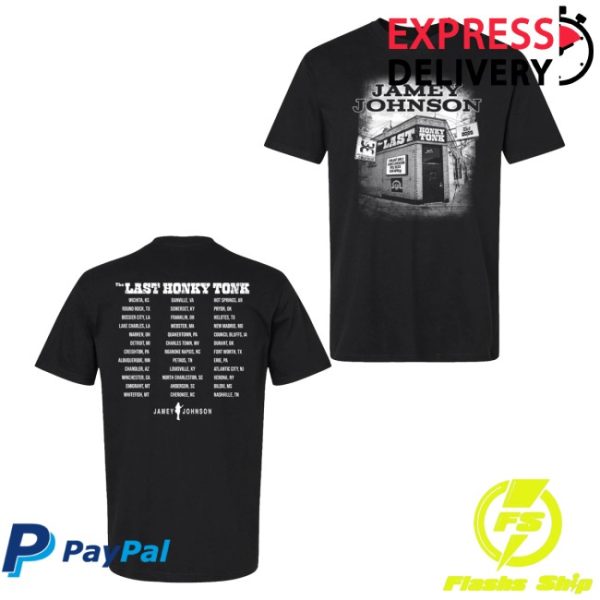 kenny Jamey Johnson Merch Last Honky Tonk Tour Tee0