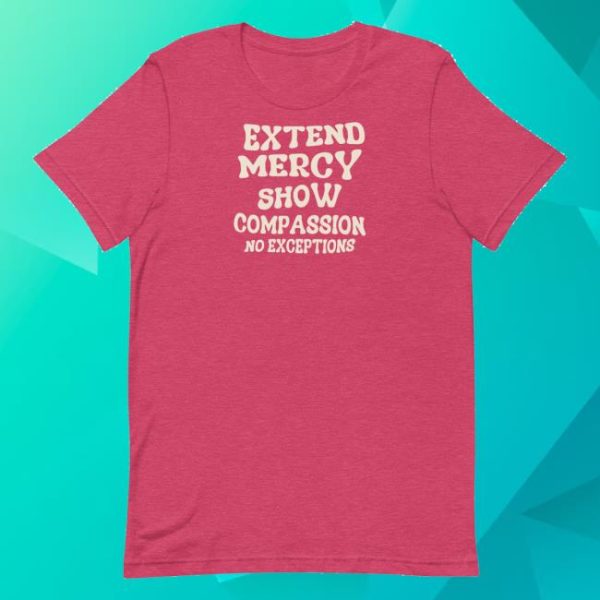 kenny Jen Hamilton Merch Extend Mercy Short Sleeve Tee