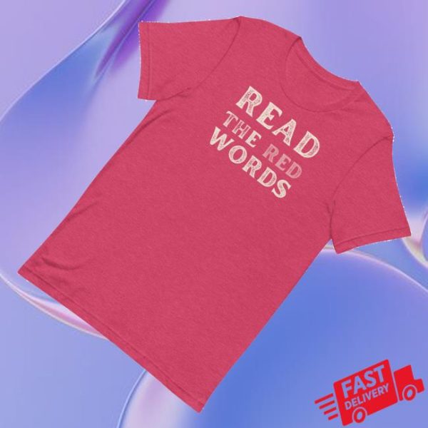 kenny Jen Hamilton Merch Read The Red Short Sleeve Tee0