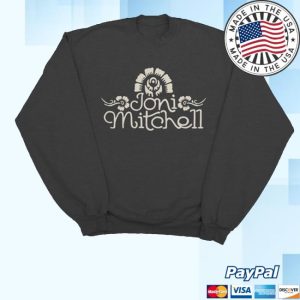 kenny Joni Mitchell Merch Joni Mitchell Crewneck Sweatshirt