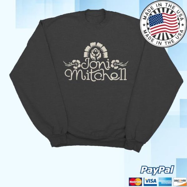 kenny Joni Mitchell Merch Joni Mitchell Crewneck Sweatshirt