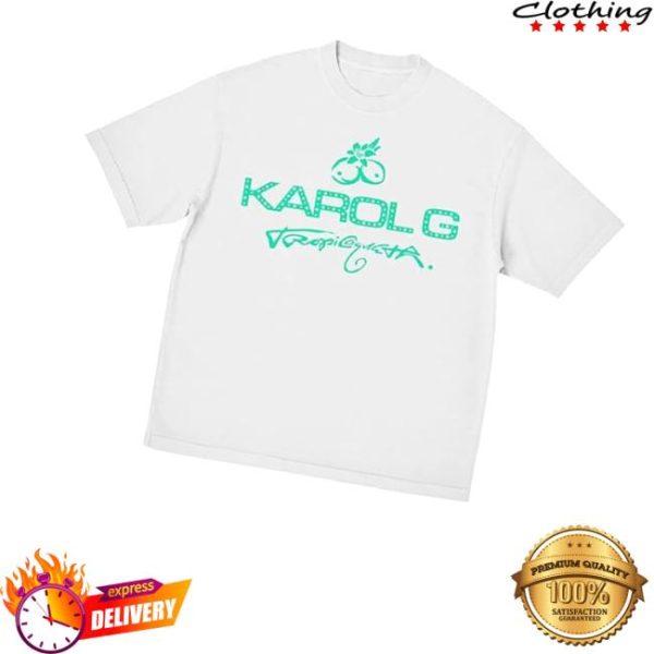 kenny Karol G Merch Tropicoqueta Coconut T Shirtb