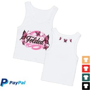 kenny Kehlani Store Folded Airbrush Tank Topb kenny Kehlani Store Folded Airbrush Tank Topb