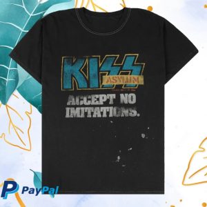 kenny Kiss Official Store Kiss X Lost Love Accept No Imitations Upcycled Shirt kenny Kiss Official Store Kiss X Lost Love Accept No Imitations Upcycled Shirt