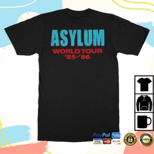 kenny Kiss Store Merch Asylum Cover World Tour Shirt kenny Kiss Store Merch Asylum Cover World Tour Shirt