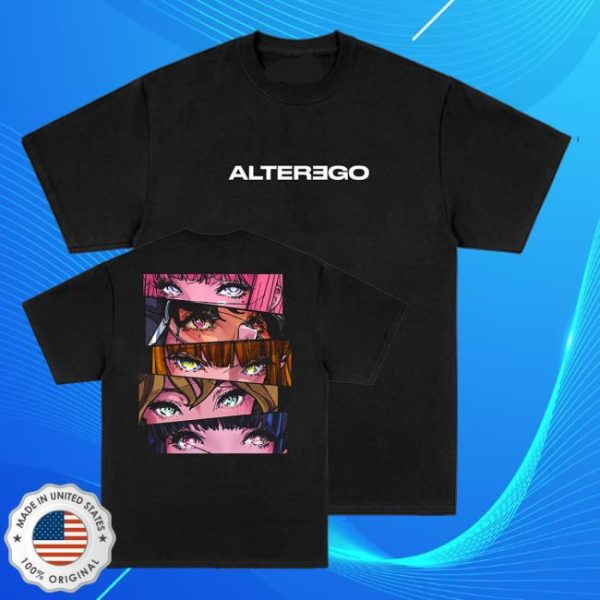 kenny La Lisa Alter Ego Comic Split Shirt