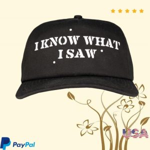 kenny Lastpodcast Merch I Know What I Saw Cap