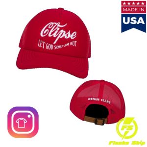 kenny Let God Sort Em Out Merch Denim Tears X Clipse Trucker Hatz kenny Let God Sort Em Out Merch Denim Tears X Clipse Trucker Hatz