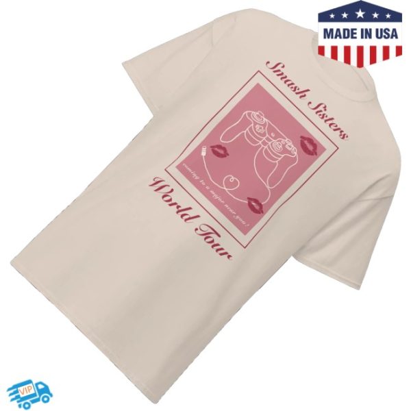 kenny Level1 Merch Smash Sisters Pop World Tour Tee1