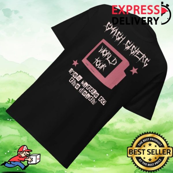 kenny Level1 Merch Smash Sisters Punk World Tour Tee0