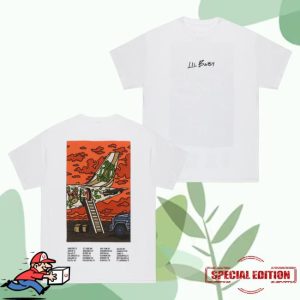 kenny Lil Baby Merch Iou Tour Flying Tee White0 kenny Lil Baby Merch Iou Tour Flying Tee White0