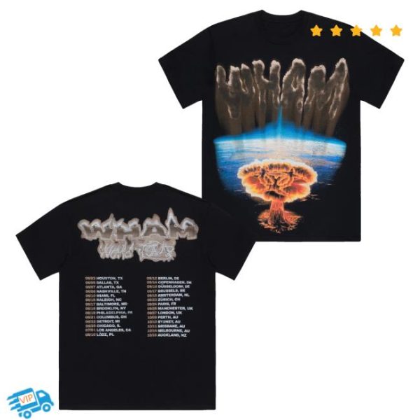 kenny Lil Baby Merch Wham Tour Explosion Tee0