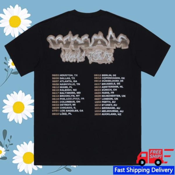 kenny Lil Baby Merch Wham Tour Explosion Tee1