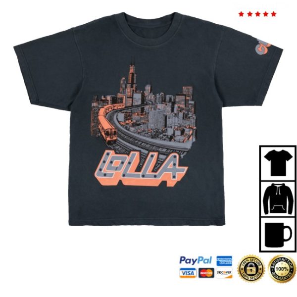 kenny Lollapalooza Merch Store Lollapalooza X Cta X Ellen Ma City Shirt