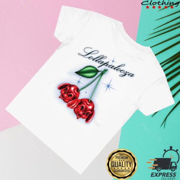 kenny Lollapalooza Store Merch Cherry Dog Tee0