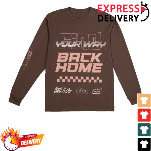 kenny Lollapalooza X Cta X Ellen Ma Find Your Way Long Sleeve Shirt