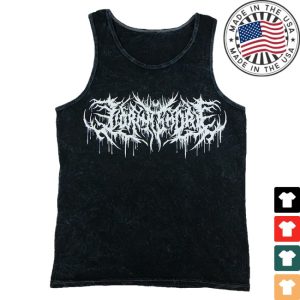 kenny Lorna Shore Merch Lorna Shore Logo Mineral Wash Tank Top Black