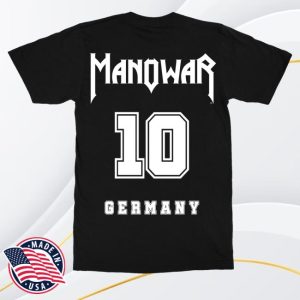 kenny Manowar Merch Manowar Germany Soccer Jersey kenny Manowar Merch Manowar Germany Soccer Jersey