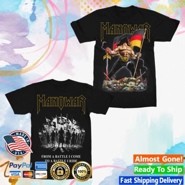 kenny Manowar Merch Manowar Shirt Warriors Of The World Germany 2025