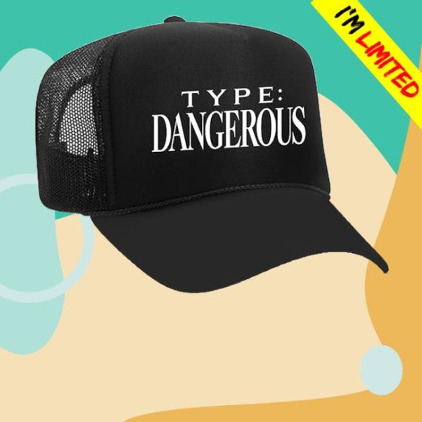 kenny Mariah Carey Official Merch Type Dangerous Trucker Hat