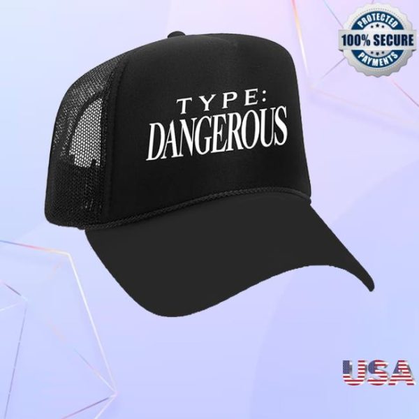 kenny Mariah Carey Official Merch Type Dangerous Trucker Hatc