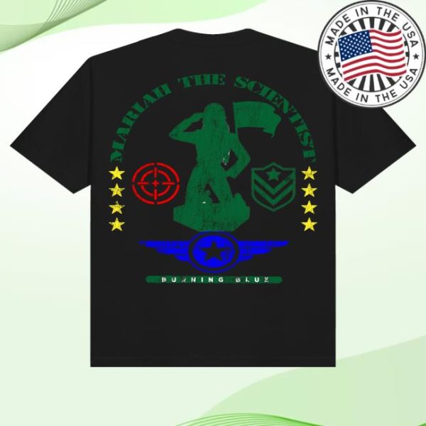 kenny Mariah The Scientist Merch Mts General Tee Black0