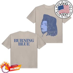 kenny Mariah The Scientist Merch Portrait Burning Blue Tee Sand Blue1 kenny Mariah The Scientist Merch Portrait Burning Blue Tee Sand Blue1