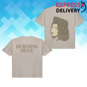 kenny Mariah The Scientist Merch Portrait Burning Blue Tee Sand Sand0 kenny Mariah The Scientist Merch Portrait Burning Blue Tee Sand Sand0